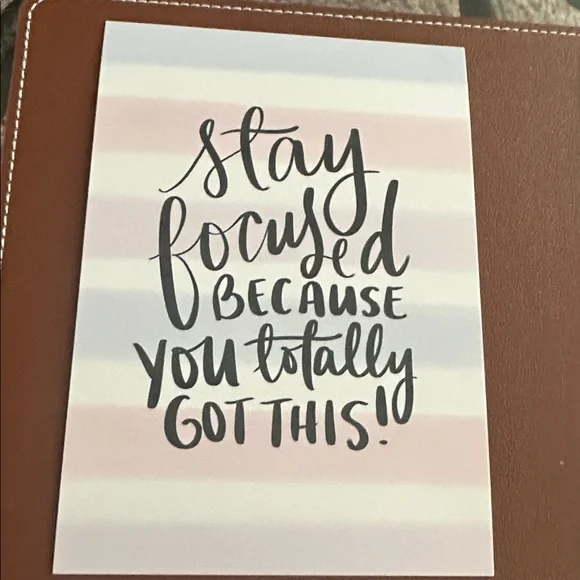 Motivational Goal Cards & 100 Inspirational Stickers ~ NEW - Picture 3 of 8